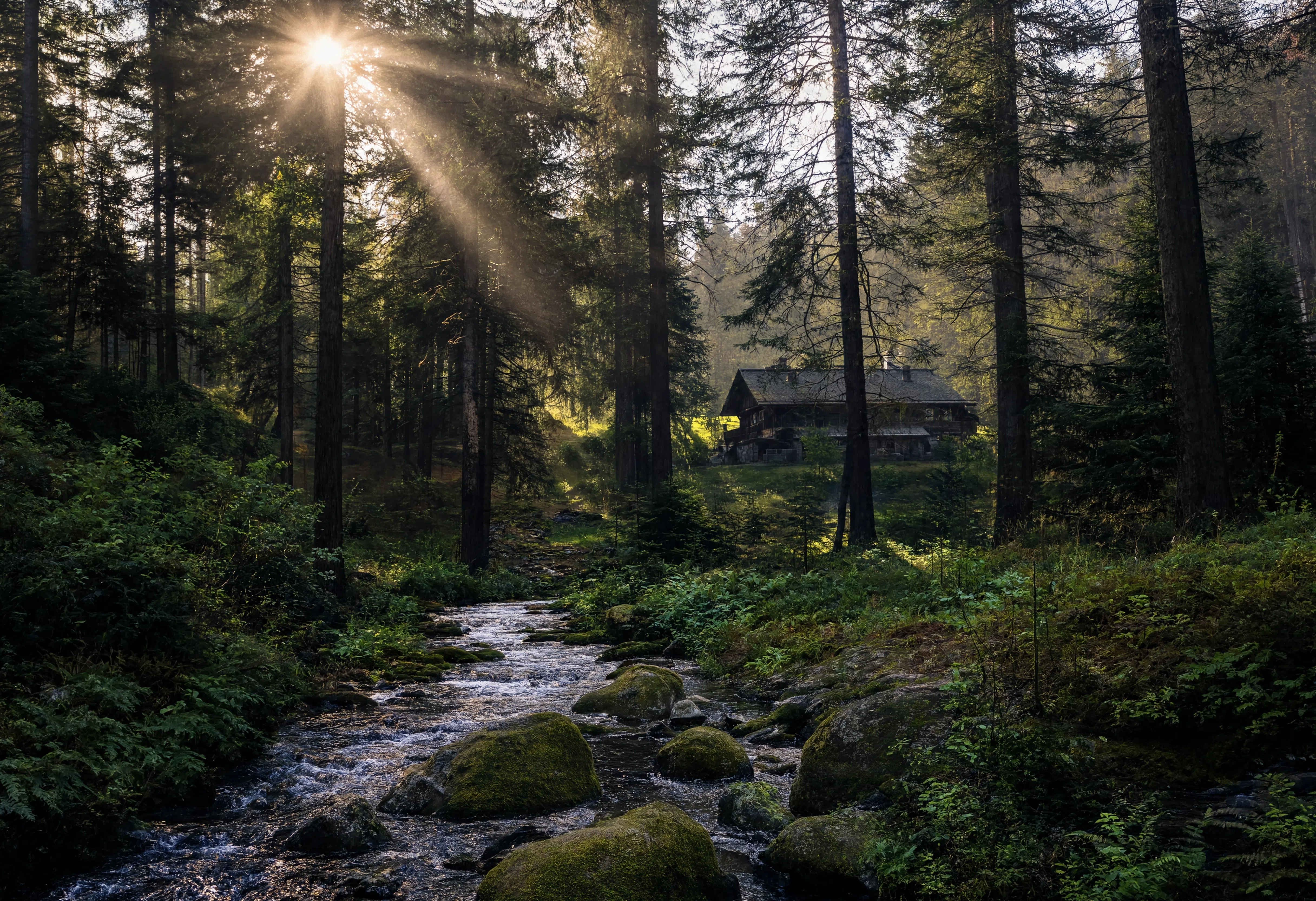 Schwarzwald — dichte Tannenwälder, grüne Täler und traditionelle Schwarzwaldhäuser